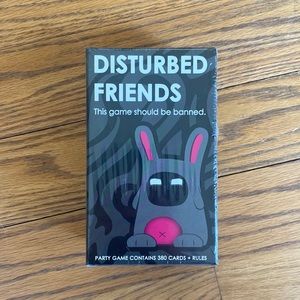 Disturbed friends card game